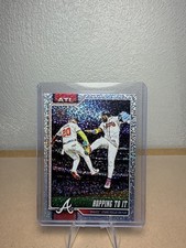2026 Topps Series 1 Celebration Confetti Foil Atlanta Braves Hopping to It #118