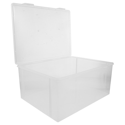 CD Storage Box Boxes with Lids Holder Case Travel Plastic Dvd Cases - Afbeelding 8 van 12