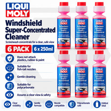 6 x Liqui Moly Super Concentrated Screen Wash Windshield - Cherry 250ml 21706