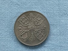 1960 Crown Coin Queen Elizabeth II - Five Shillings uncirculated