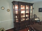 Century Claridge Dining Set With 10 Chairs, Breakfront, and Mobile Server — photo 3