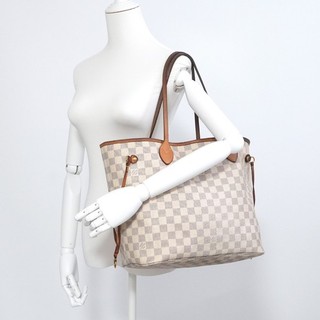 LOUIS VUITTON LV Damier Azur Neverfull MM N41361 Bag FL1129 RRAH Auth #58122A