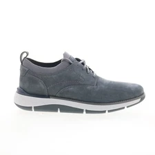 Rockport RM Lukah 2 LUKAH Mens Gray Wide Suede Lifestyle Sneakers Shoes
