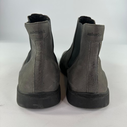 Amberjack Herren Chelsea Boot US 12,5 M Grau Stiefeletten - Bild 5 von 9