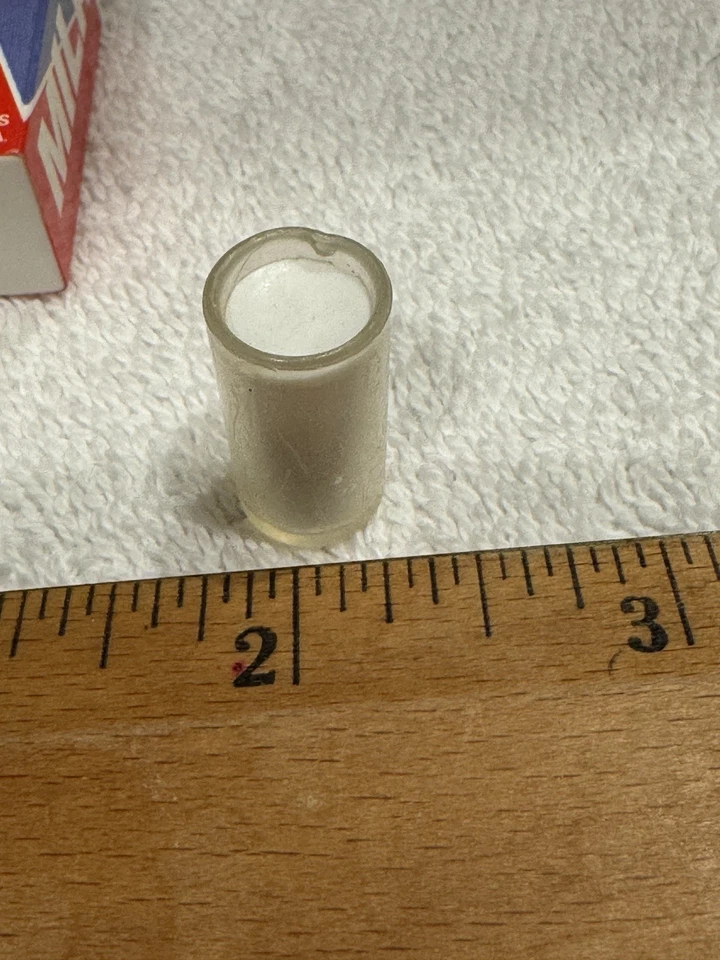 Muñeca Barbie Tyco Kitchen Littles 1996 Deluxe Desayuno Leche Cartón TLC Vidrio TAMAÑO Foto 4 de 4