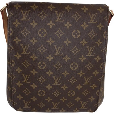 Louis Vuitton Musette MS1256 Canvas Shoulder Bag Women's #KNB964