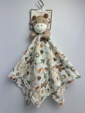 NWT Modern Baby Giraffe Jungle Safari Plush Security Blanket Snuggle Blankie Toy
