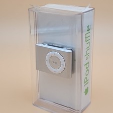 Apple iPod Shuffle MA564LL/A 1GB 2nd Generation Clip On New Vintage Open Box