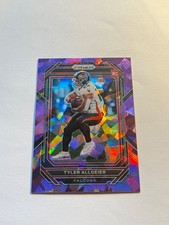 Tyler Allgeier 2022 Panini Prizm Rookie Purple Ice /225 RC 344 Falcons Cardinals