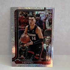 Topps 2025-26 Tyler Herro #73 Miami Heat NBA Sandglitter Parallel Basketball