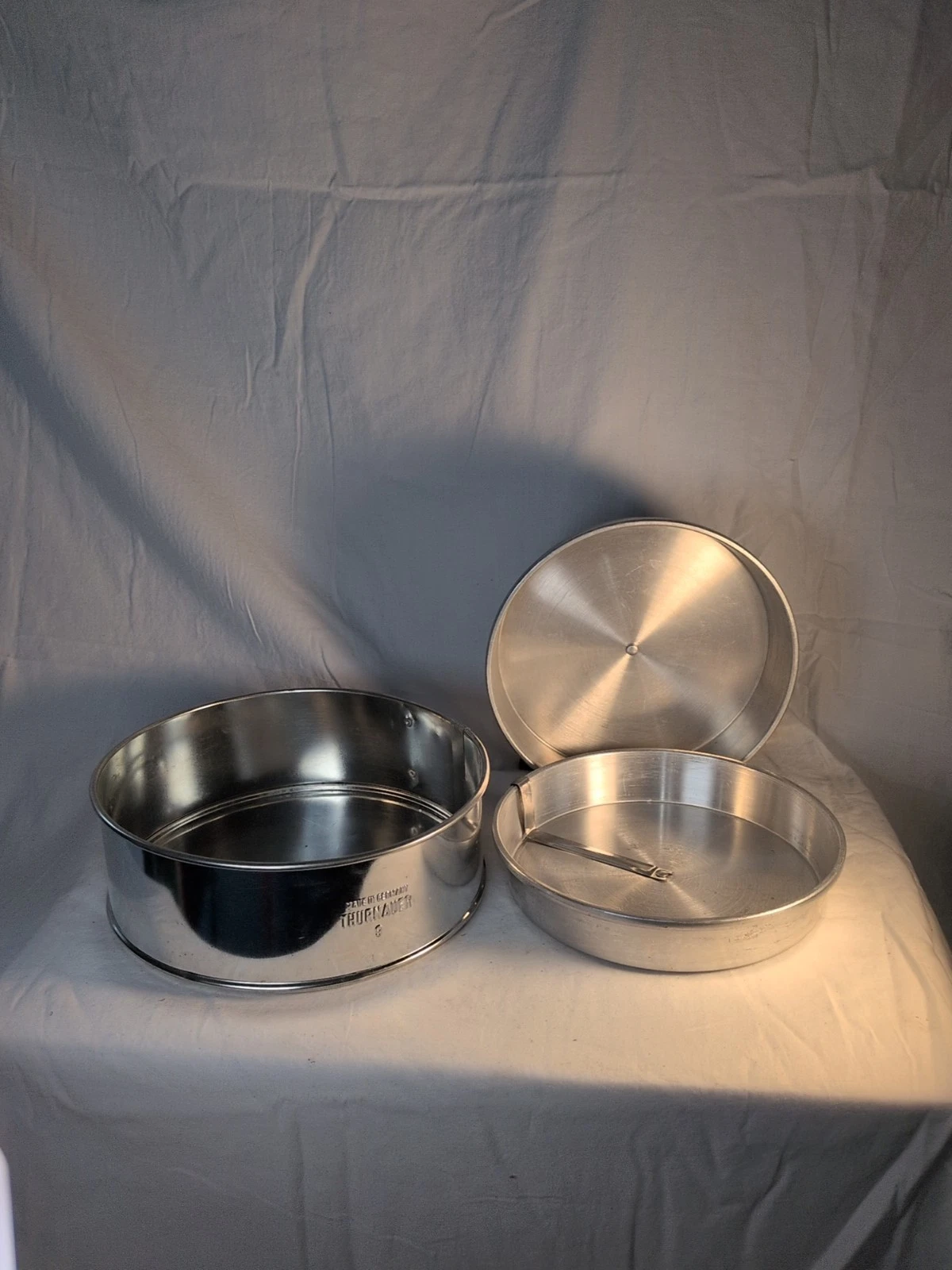 Vintage Bakers Bundle Springform Pan & Mirro Aluminum Cake Pans Thurnauer German