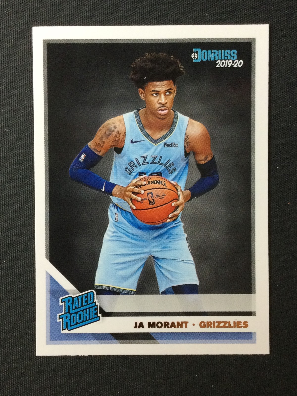 2019-20 Donruss #202 Ja Morant Memphis Grizzlies Rated Rookie RC