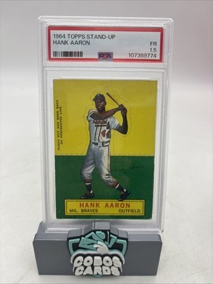 topps #30 Hank Aaron 野球カード 1964 Topps Stand Up Hank Aaron FR PSA 1.5 | eBay