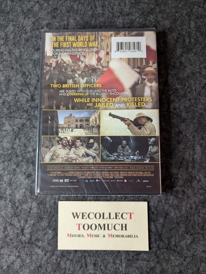 Blood On The Crown 2020 DVD Electric Widescreen Malcolm McDowell Harvey Keitel *