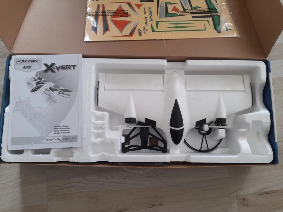 Rarität  Horizon E-flite X-Vert VTOL Senkrechtstarter neu - Bild 3 von 4