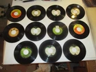 Vintage Beatles, Ringo, Lennon, Harrison 45 Vinyl Lot of 11