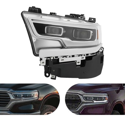 for 2019-2022 Dodge Ram 1500 Headlight Left Driver Side Dual Projector LED OEM