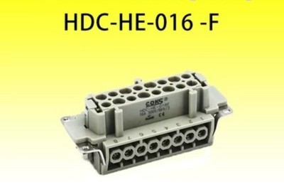 2PCS COKS HDC-HE-016-F 500V 16A Heavy duty connector female core
