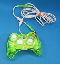 ROCK CANDY CONTROLLER FOR XBOX 360 TRANSPARENT GREEN LIME w/ BREAKAWAY TESTED