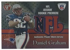 2002 Topps Pristine Rookie Premiere Jersey #RPR-DGR Daniel Graham Patriots