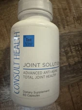 Consult Health Joint Solution - Supports Joint Health , 60 Capsules Sealed 12/25