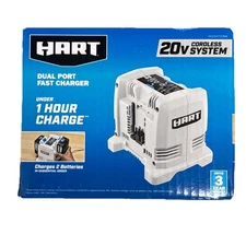 Hart 20V Volt Dual Port Fast Charger HGCG021VNM