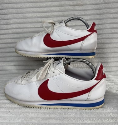 Nike Cortez Forrest Gump Herren Gr. UK 7,5 rot Swoosh sehr guter Zustand