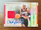2010 Panini National Treasures NBA Greatest Clyde Drexler GU Jersey Auto 21/49