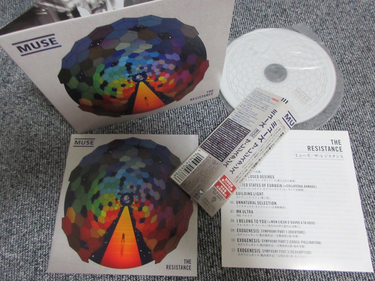 MUSE / the resistance /JAPAN LTD CD OBI | eBay