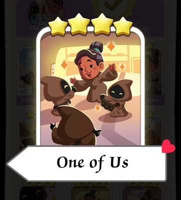 One Of Us :- Set 14 ; Star Wars Album ; Mono_poly ; Fast Sending     