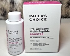 Paula's Choice Pro-Collagen Multi-Peptide Booster 6x Peptide Complex 20mL NIB