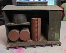 HO-scale Mac Kellar Coal Shed Assembled Used 