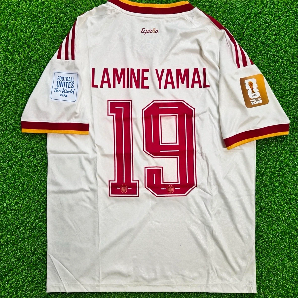 Spain Unisex Adult National Team Soccer Jerseys Just Listed 2026