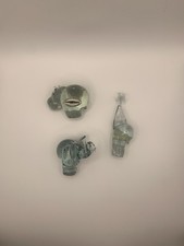 Handmade Ngwenya Glass Animals x3 Hippo Giraffe Elephant 