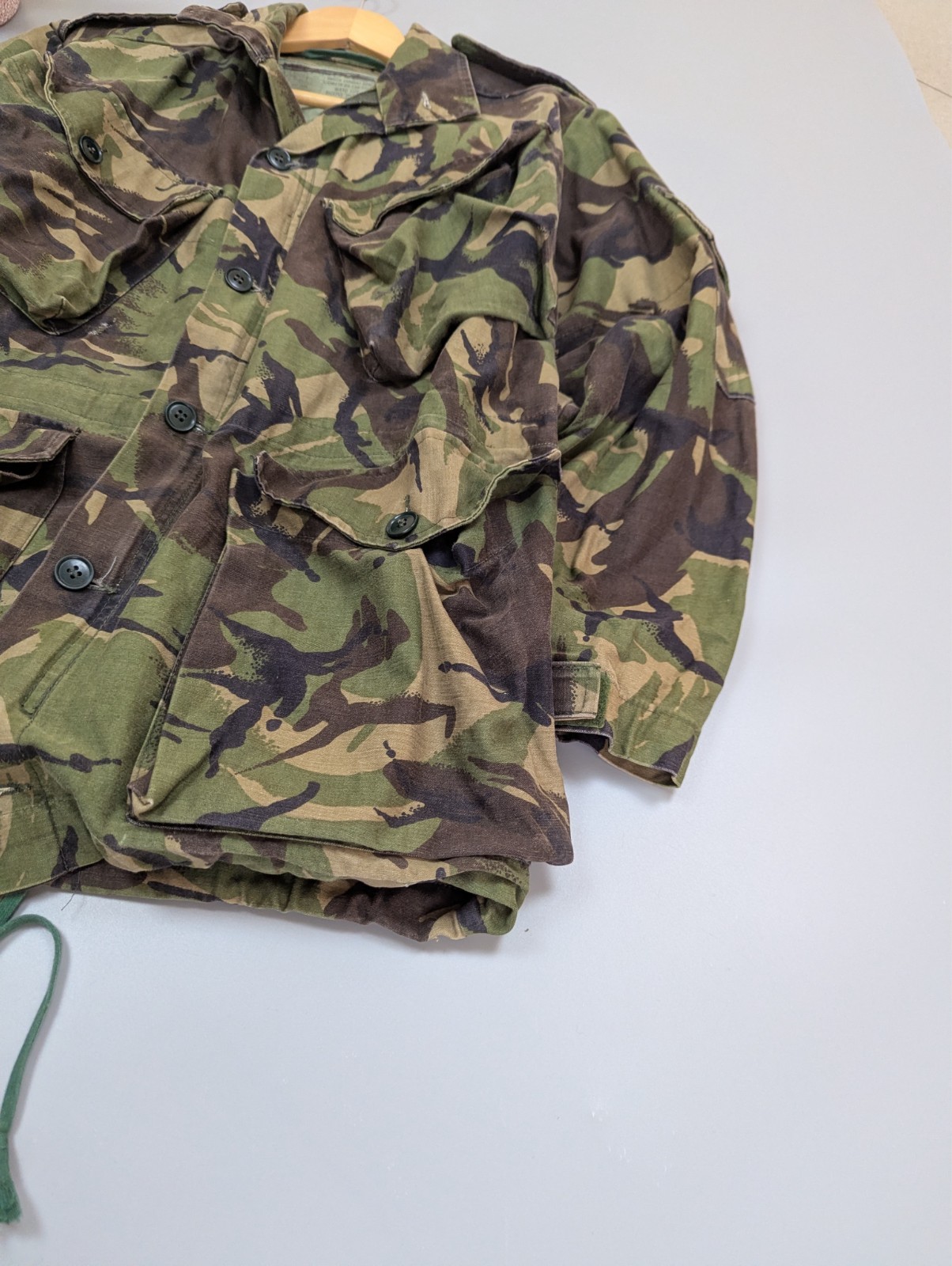 Original British Army DPM Combat Smock Jacket S95 Windproof NATO 170/96 Military image 10