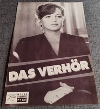 NFP-Filmprogramm: ROMY SCHNEIDER im Film "Das Verhör" mit Lino Ventura ... #3015