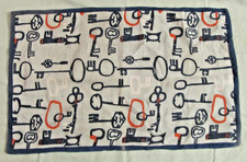 Vintage Skeleton key bathmat/area rug