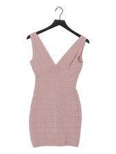 House Of CB London Bodycon Midi Dress M in Pink