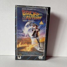 Back To The Future VHS CIC Video Steven Spielberg PG Classic Retro Tape Untested
