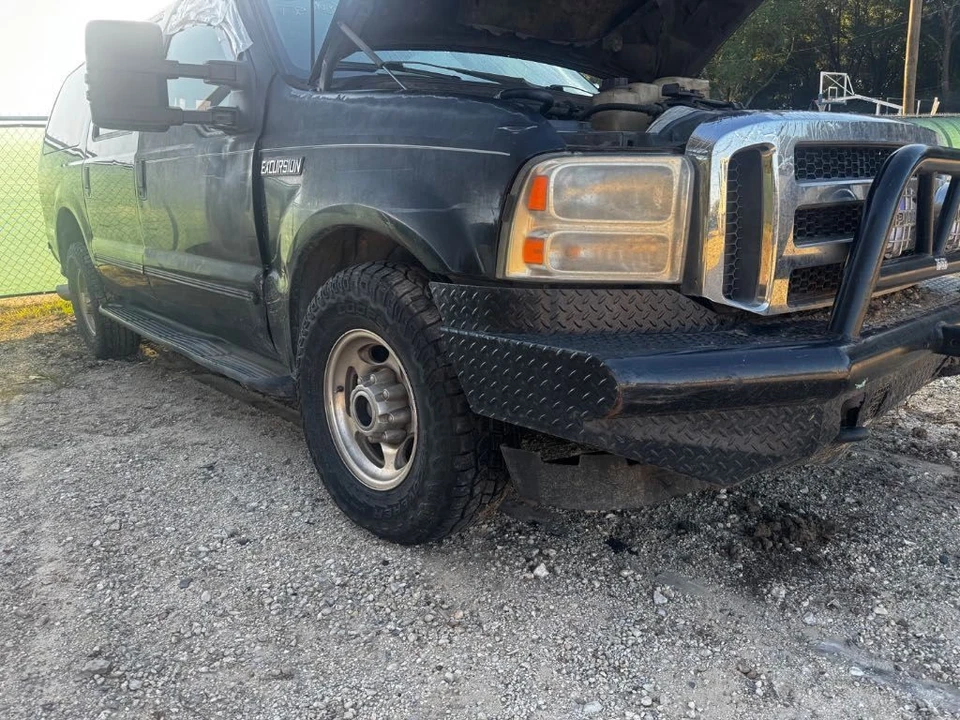 Eje de transmisión trasero usado se adapta a: Ford Excursion 2000 8-445 7,3 L diésel 4x2 a través Foto 3 de 4