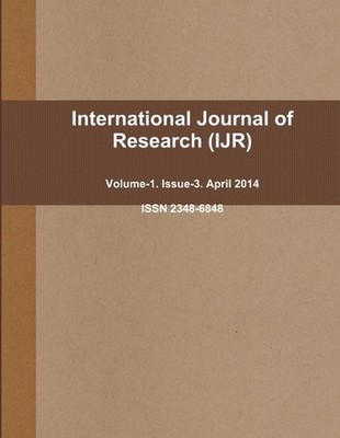 International Journal of Research (IJR) by Shashikant Nishant Sharma (English) P