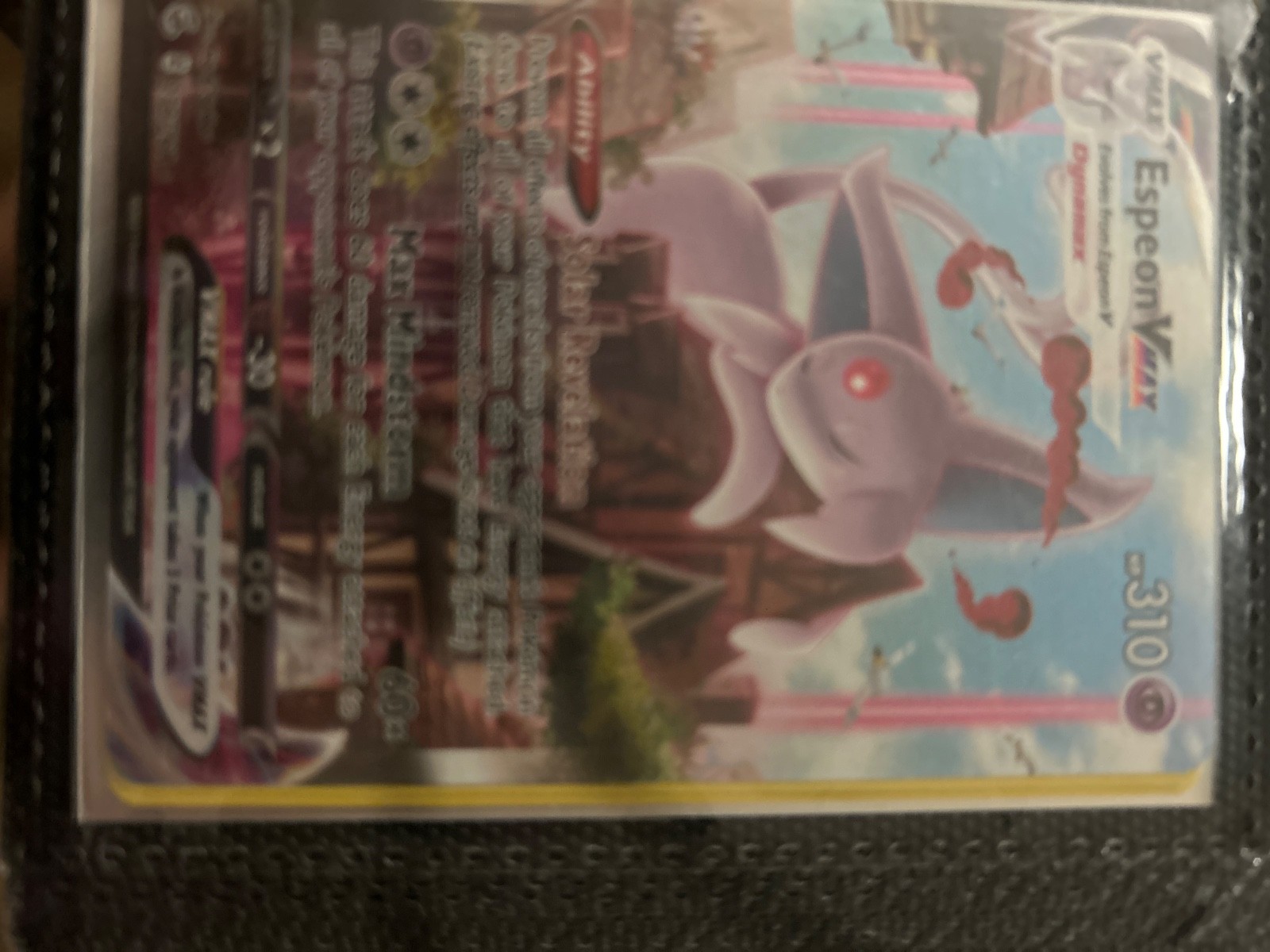 Espeon VMAX (Alternate Art Secret) 270/264 Swsh08: Fusion Strike Holo