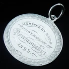 Scottish Provincial Silver School Dux Medal 1829, Donal Fraser of Inverness
