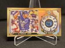 2022 Topps Gypsy Queen. Wander Franco. Rookie. GQ Gems Gold Mini