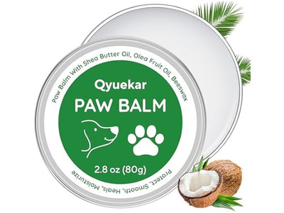 QYuekar Lick-Safe Dog Paw & Nose Balm, 2.8oz