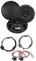 Crunch 2-Wege 16,5Cm 200Watt Lautsprecher FüR Mercedes A-Klasse Ab 13 FronttüR A