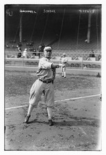 Photo:Ray Schalk Chicago White Sox Baseball 1917 Infield Practice