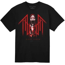 Mens Sleep Token Totem Color Rockabilia Exclusive X Large Black T Shirt