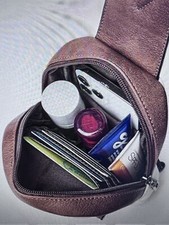 Women Sling Bag brown Imperial HORSE Small Crossbody Bag