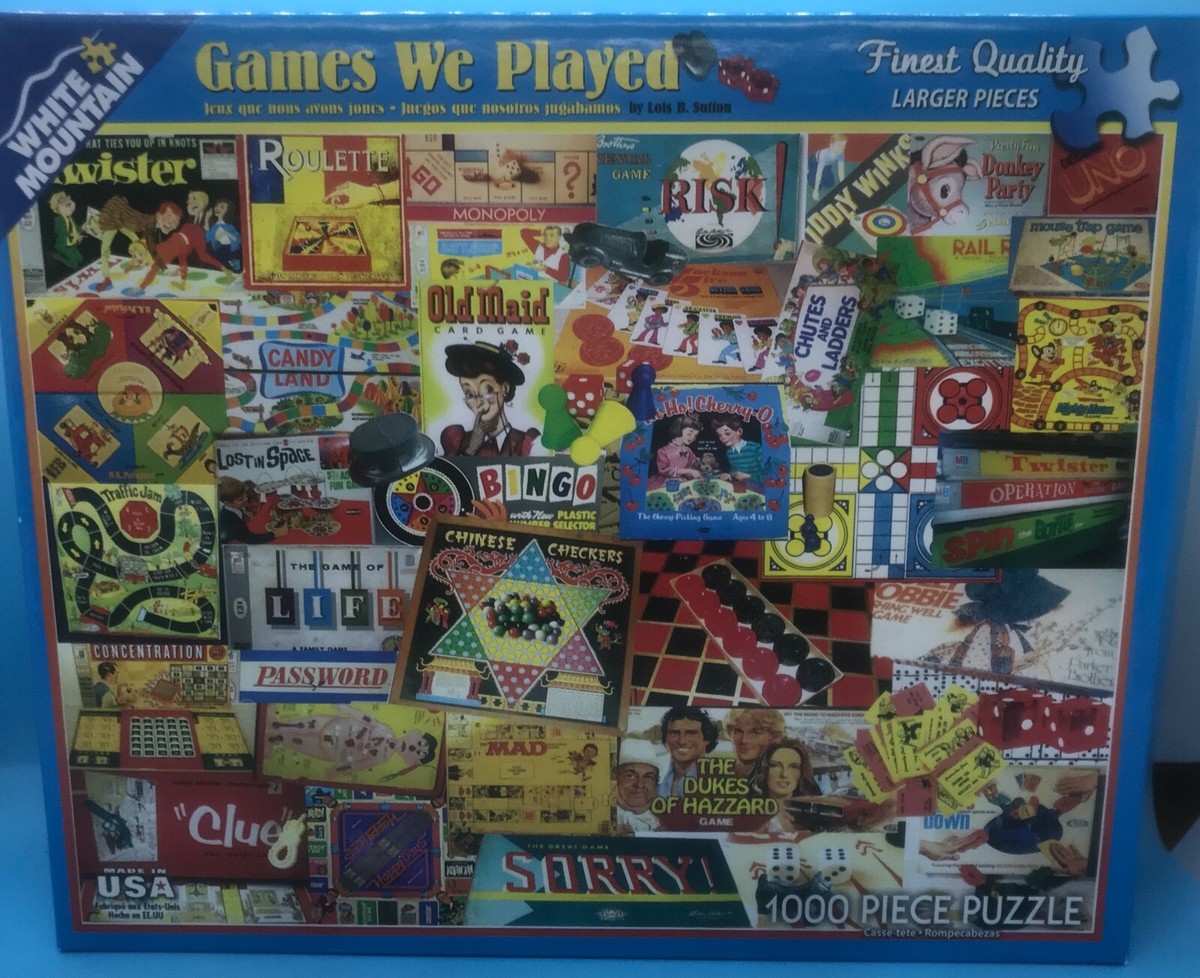 White Mountain Puzzles Cherries 1000 Piece Jigsaw - Family Puzzle 24x30 Inches